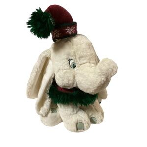 Disney Store Exclusive Winterfun Dumbo Plush Christmas Elephant Stuffed Animal